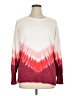 Torrid 100% Cotton Tie-dye Burgundy Pullover Sweater Size 1X Plus (1) - photo 1