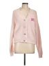 KATIE KIME Pink Cardigan Size L - photo 1