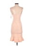 French Connection Solid Tan Cocktail Dress Size 0 - photo 2