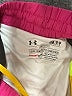 Under Armour 100% Polyester Orange Athletic Shorts Size S - photo 3