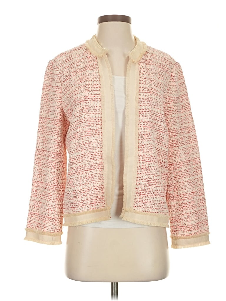 Pre-owned Vineyard Vines Cardigan Sweater In White