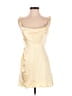 Runway 100% Polyester Gold Cocktail Dress Size XS - photo 1