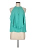 Forever 21 100% Polyester Teal Sleeveless Blouse Size M - photo 1