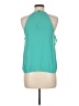 Forever 21 100% Polyester Teal Sleeveless Blouse Size M - photo 2