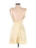 Runway 100% Polyester Gold Cocktail Dress Size XS - photo 2
