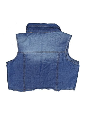 Rare Editions Sleeveless Button-Down Shirt (view 2)