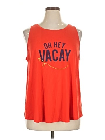 St. John's Bay Sleeveless T-Shirt (view 1)