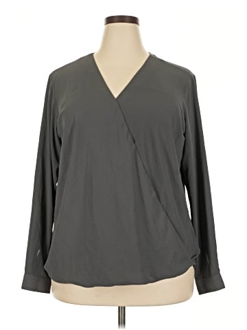 Port Authority Long Sleeve Blouse (view 1)