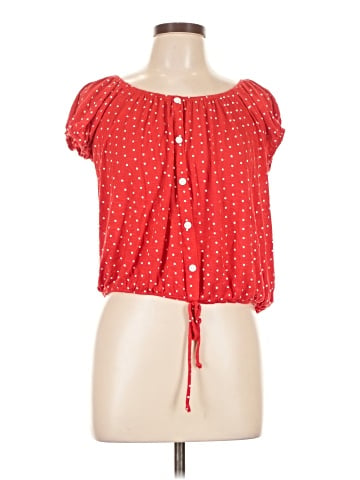 Lavish Short Sleeve Blouse (view 1)