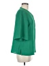 Chico's 100% Polyester Green 3/4 Sleeve Blouse Size Med Petite (1) - photo 4