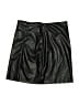 H&M 100% Polyester Solid Black Skirt Size 12 - photo 1