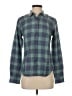 UNTUCKit Plaid Green Long Sleeve Button-Down Shirt Size 4 - photo 1