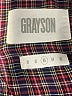 Grayson Plaid Black Long Sleeve Button-Down Shirt Size Med (3) - photo 7