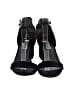 Steve Madden 100% Leather Black Sandals Size 6 - photo 2