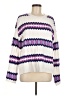 Ann Taylor LOFT Chevron-herringbone White Pullover Sweater Size M - photo 1