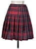 Unbranded Plaid Red Casual Skirt Size XS - photo 2