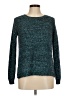 Faded Glory Tweed Teal Pullover Sweater Size M - photo 1