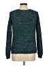 Faded Glory Tweed Teal Pullover Sweater Size M - photo 2