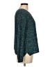 Faded Glory Tweed Teal Pullover Sweater Size M - photo 4
