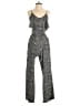 Bar III 100% Polyester Tweed Gray Jumpsuit Size XS - photo 1