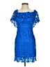 Lulus 100% Polyester Blue Cocktail Dress Size S - photo 1