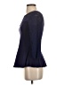 Express 100% Cotton Blue 3/4 Sleeve Top Size S - photo 5