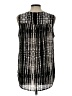Pleione 100% Polyester Black Sleeveless Blouse Size L - photo 2