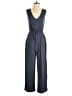 24/7 Maurices Solid Blue Jumpsuit Size S - photo 1