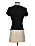 Sofia Jeans by Sofia Vergara Black Short Sleeve Top Size S - photo 2