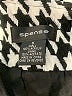 Spense 100% Acrylic Houndstooth White Blazer Size S - photo 6