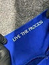 LIVE THE PROCESS Solid Blue Active Pants Size S (petite) - photo 5