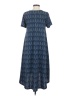 Lularoe Chevron-herringbone Blue Casual Dress Size S - photo 2