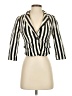 Forever 21 Stripes Ivory Blazer Size S - photo 1