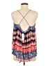 Bebe Orange Sleeveless Blouse Size M - photo 2