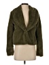 Rampage 100% Polyester Green Faux Fur Jacket Size S - photo 1
