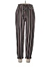 No Comment Stripes Black Casual Pants Size L - photo 1