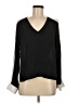Dex Black Long Sleeve Blouse Size M - photo 1