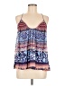 Bebe 100% Polyester Blue Tank Top Size M - photo 1