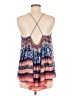 Bebe 100% Polyester Blue Tank Top Size M - photo 2