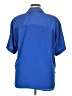 Christian Dior 100% Polyester Blue Short Sleeve Blouse Size 16 - photo 2
