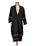 Monsoon Chevron-herringbone Gray Casual Dress Size M - photo 1