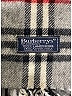 Burberry 100% Lambswool Plaid Gray Scarf One size - photo 5