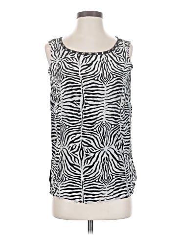 Diane Gilman Sleeveless Silk Top (view 1)