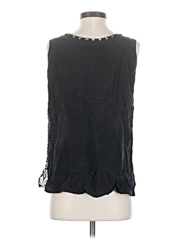 Diane Gilman Sleeveless Silk Top (view 2)