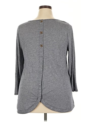 Lane Bryant Outlet 3/4 Sleeve Top (view 2)
