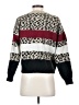 Sweet Lovely by Jen Animal Print Red Pullover Sweater Size S - photo 2