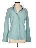 DressBarn Teal Long Sleeve Blouse Size L - photo 1