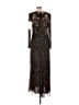 Mac Duggal 100% Polyester Stars Black Cocktail Dress Size 12 - photo 2