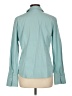 DressBarn Teal Long Sleeve Blouse Size L - photo 2