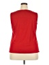 Notations Red Sleeveless Top Size 2X - photo 2